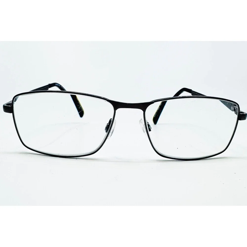 Tura Eyeglasses Mens Black Metal Frame TF1025 54-15-140